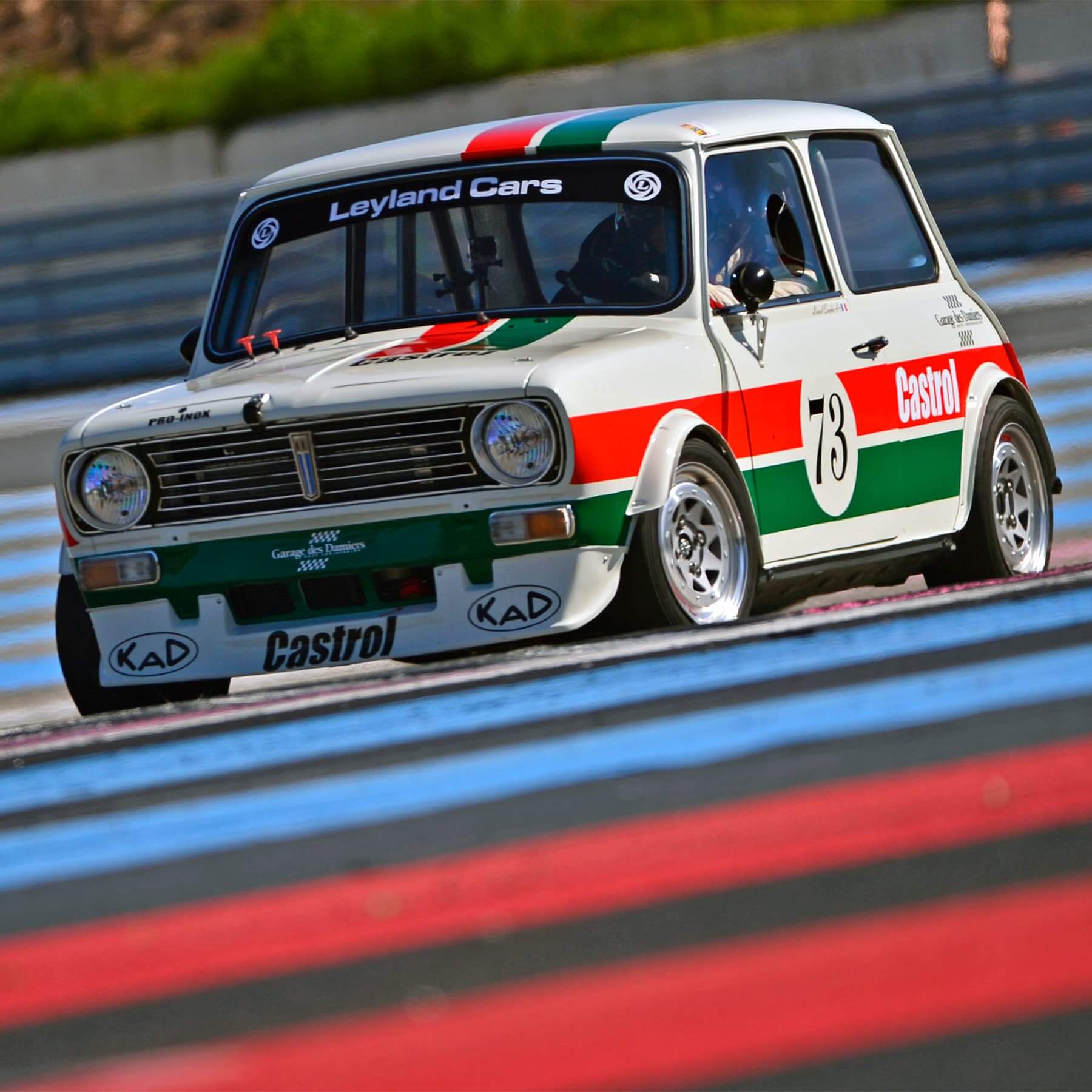 Mini 1275GT Race Engineering - préparation Historic Tour 2016