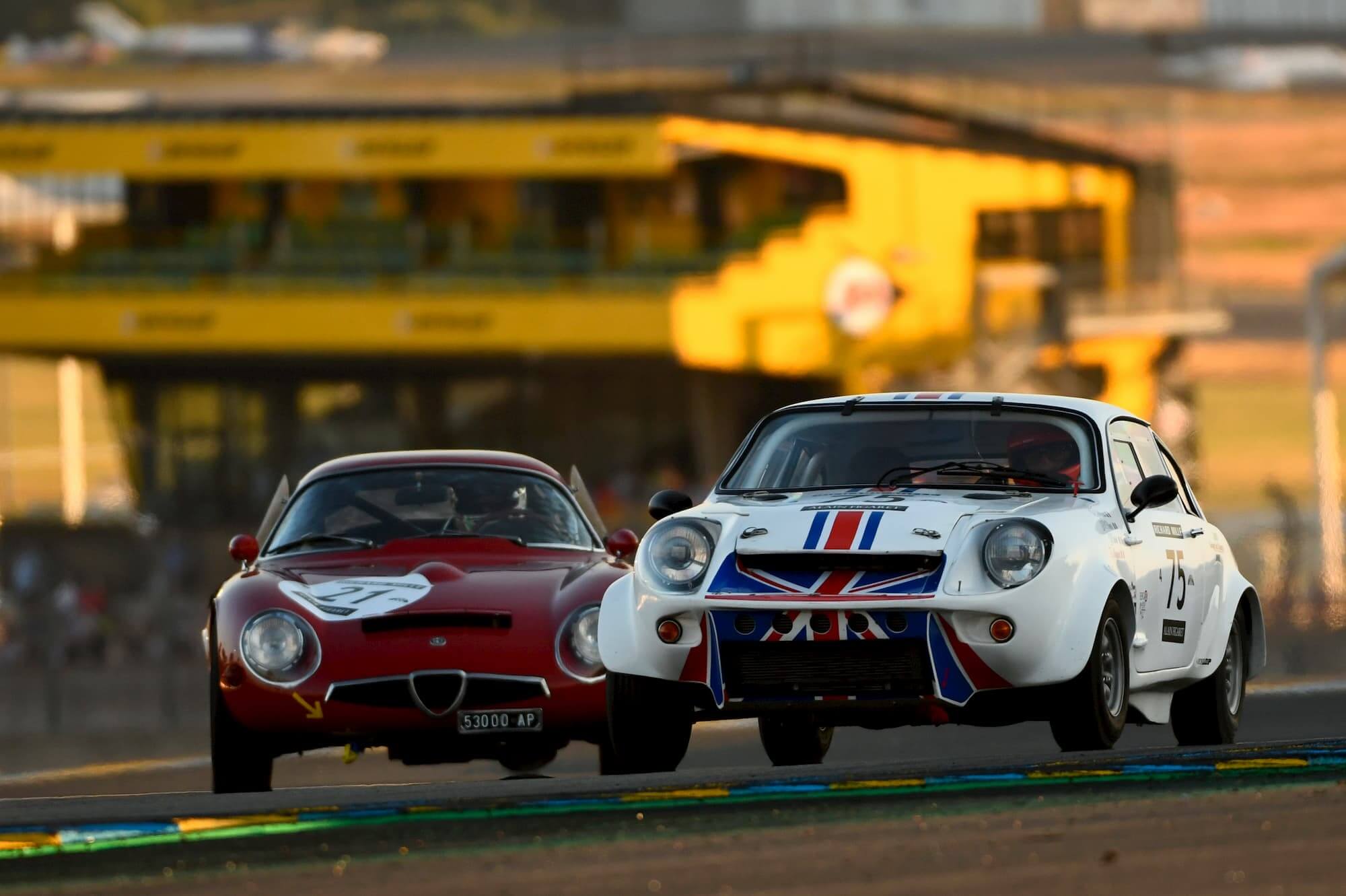 Mini Marcos en course pour la performance - Le Mans Classic 2014 - Peter Auto